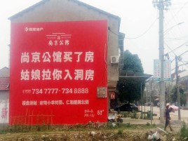 石台墙体广告在乡镇、农村市场的媒体优势