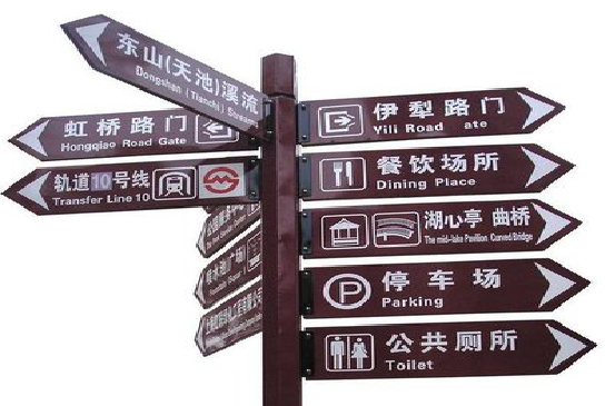 石台标牌的基本功能。