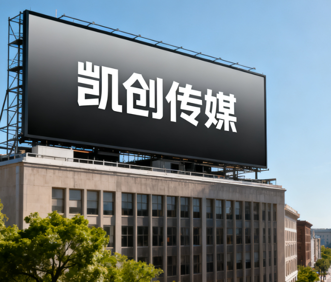 石台户外广告牌的设计与制作