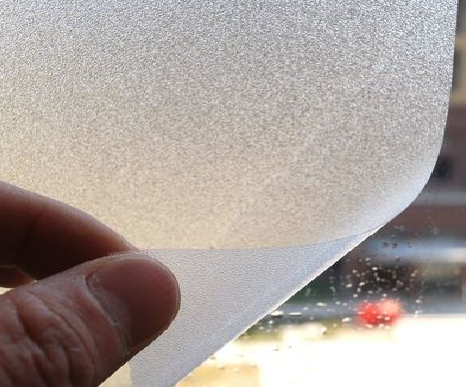 石台玻璃门外面粘广告用什么材料好？