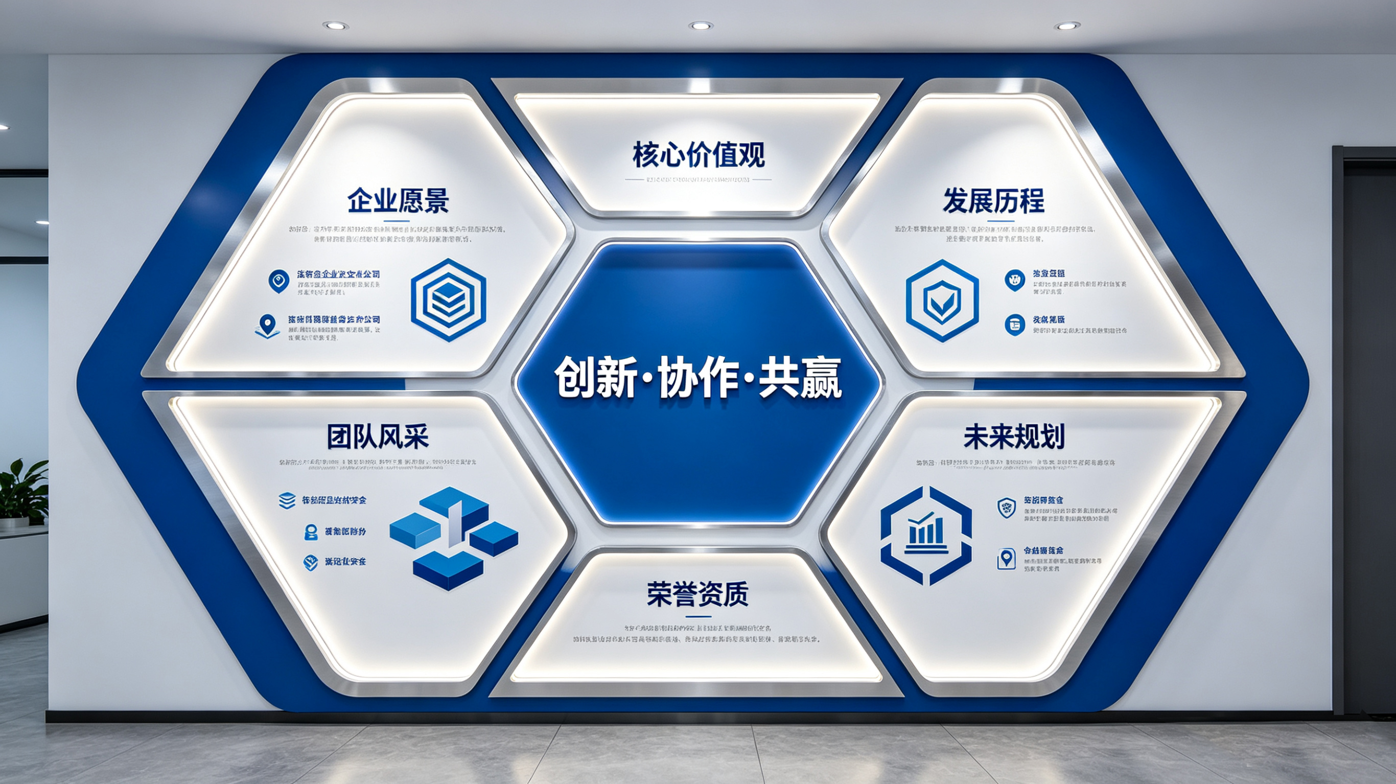石台企业文化墙六边形避坑指南（新手常犯5个错误）